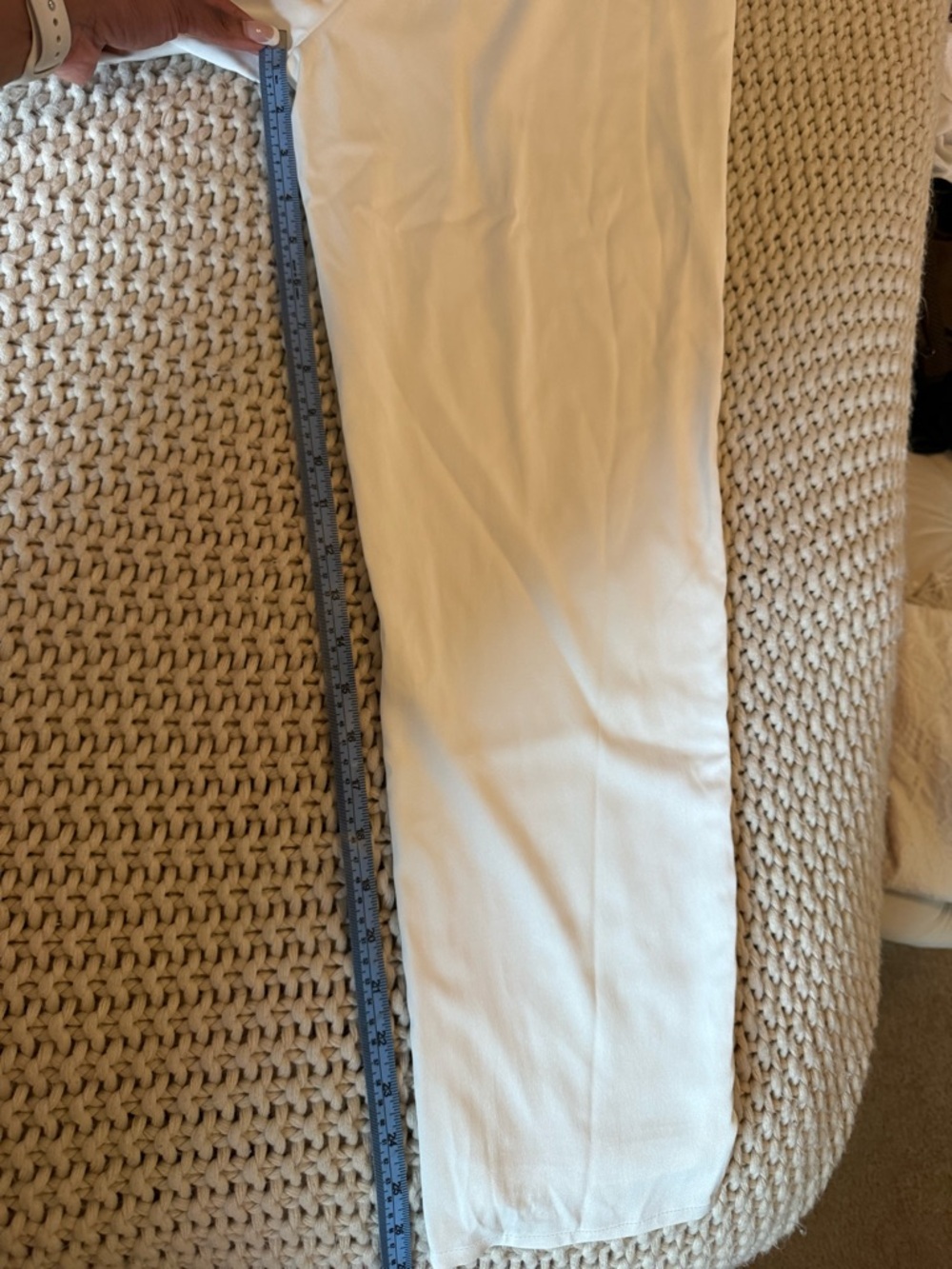 Strapless White Tailored Jumpsuit - Picture 7 of 8